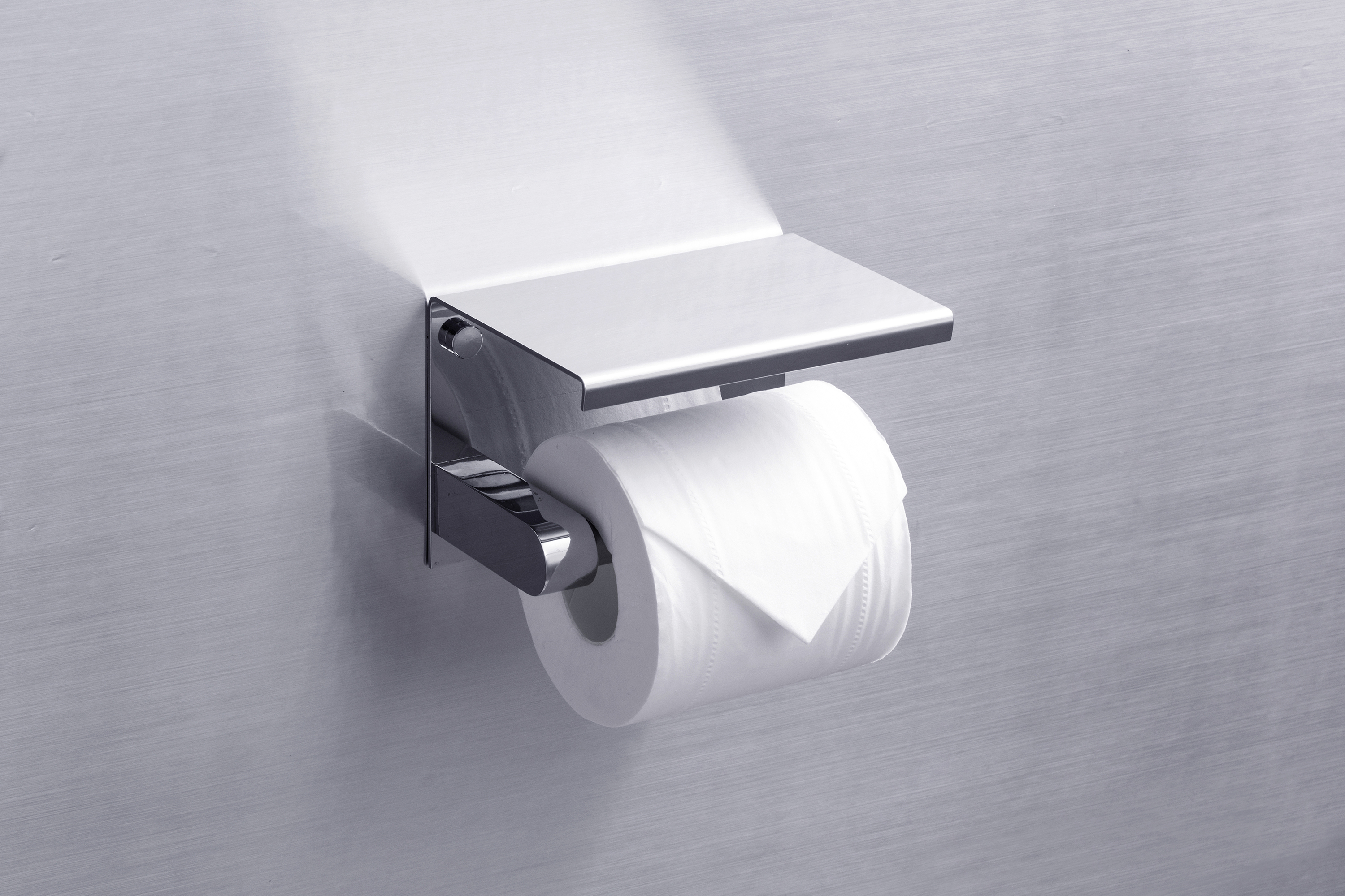 Держатель туалетной бумаги с полкой RUSH Edge (ED77141 Chrome) - фото 3