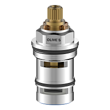 Дивертор OLIVE'S керамический, металл (OL DC22R20M)