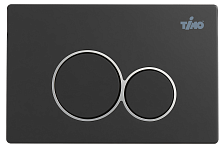 Кнопка смыва TIMO KULO 250x165 matt black (FP-001MB) 