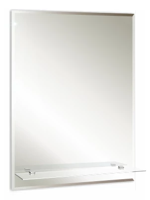 Зеркало SILVER MIRRORS 495*685 с полкой и фацетом Модерн-Люкс (00000012) - фото 2